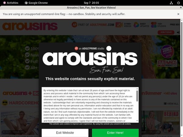 Arousins With Zombaio