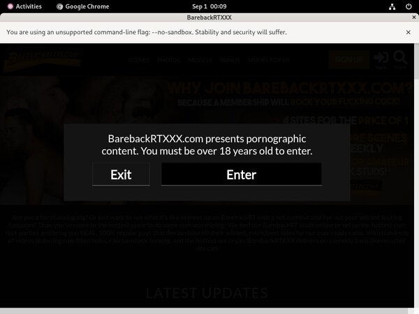 BarebackRT XXX Password Bugmenot