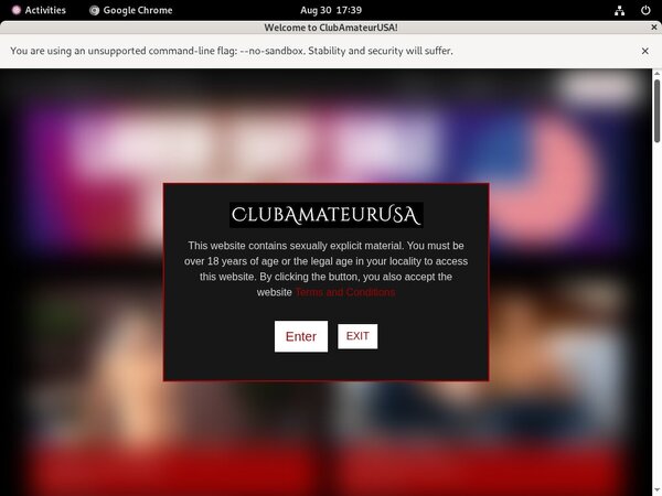 Club Amateur USA Free Account And Password