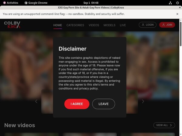 Colby Knox Porn Accounts