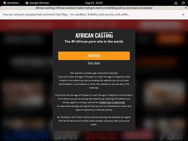 Cracked Africancasting Account