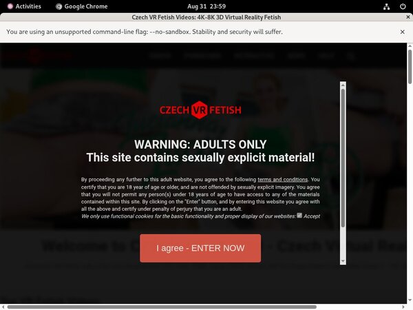 Czech VR Fetish Site Discount