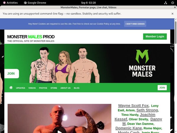 Discount MonsterMales Subscription