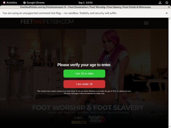 Feetandfetish.com Website Accounts
