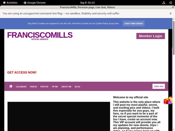 FranciscoMills Paypal Signup