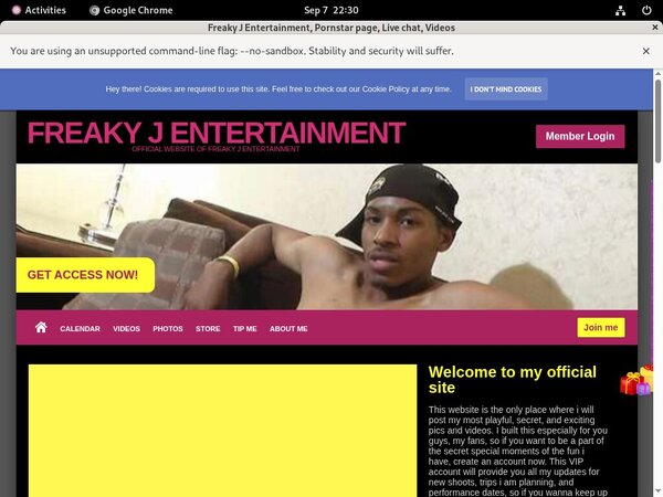 Freaky J Entertainment Discount Accounts
