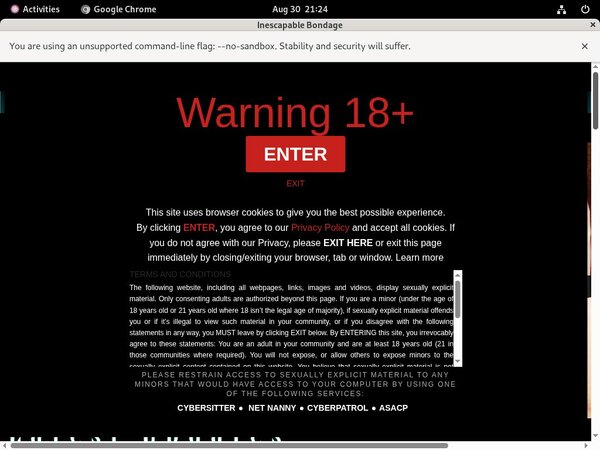 Free Inescapable Bondage Logins