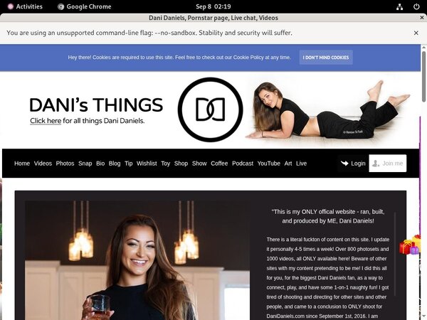 Get Dani Daniels For Free