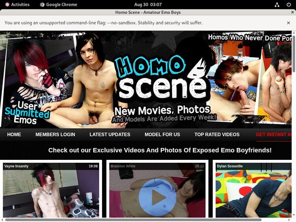 Get Homoscene Trial Membership