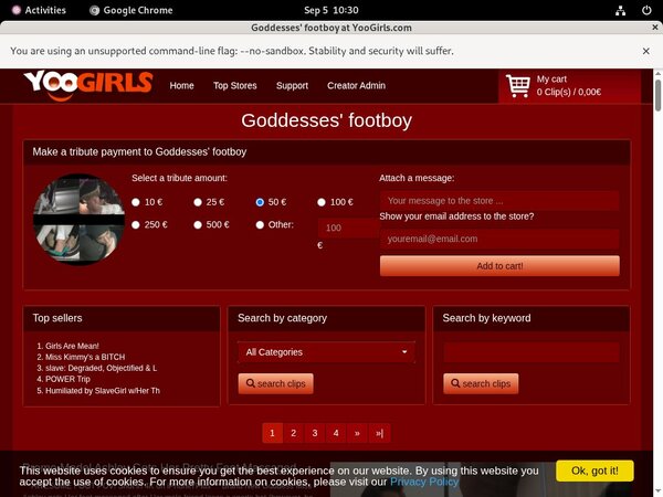 Goddesses Footboy Free Trailers