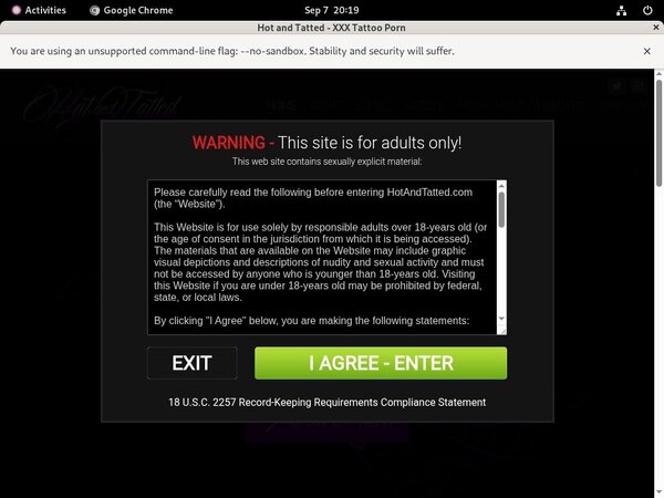 Hotandtatted.com Rocketgate