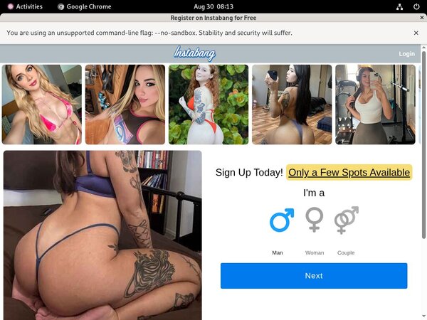 Instabang Free Trial Code