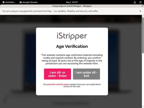 Istripper.com Stolen Password