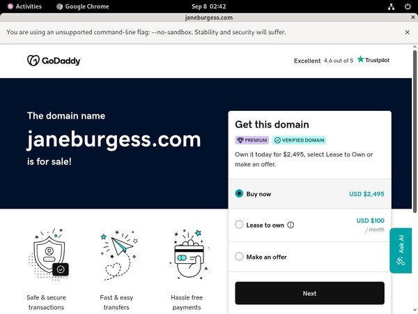 Janeburgess.com Trial Membership Offer