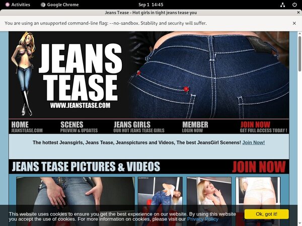 Jeans Tease ??? ??