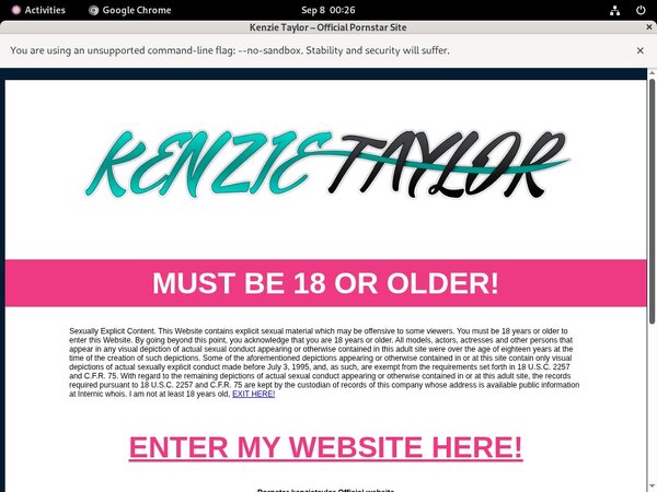 Kenzietaylor.com Login And Password