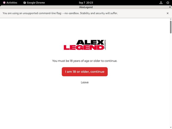 Login Alexlegend.com Free Trial