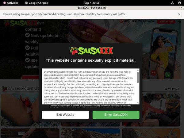 Logins For Salsaxxx.com