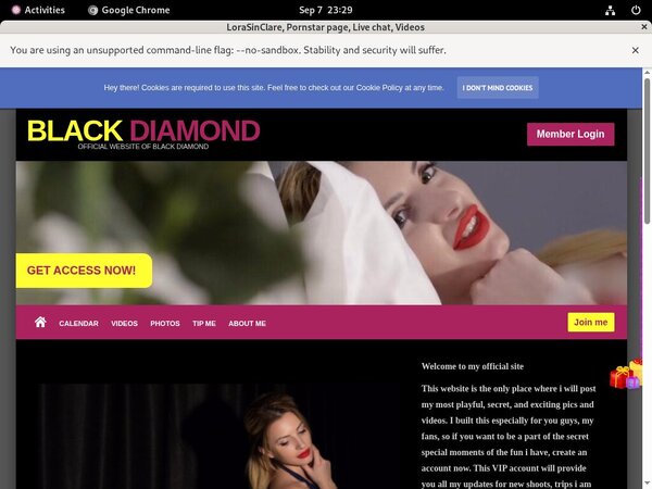 Lorasinclare.modelcentro.com Pasword