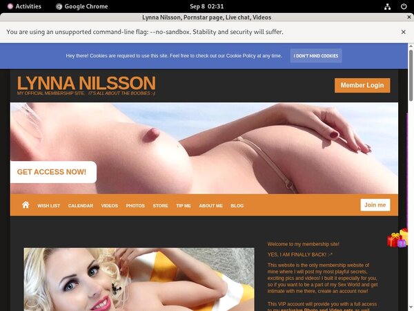 Lynna Nilsson Free Trial Offer