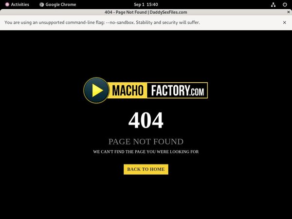 Machofactory.com Paysite