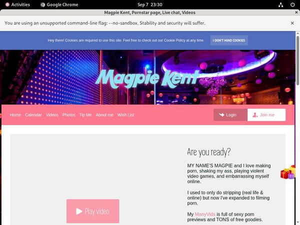 Magpiekent.modelcentro.com Passcode