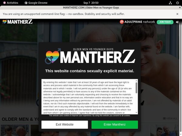 Mantherz Account New