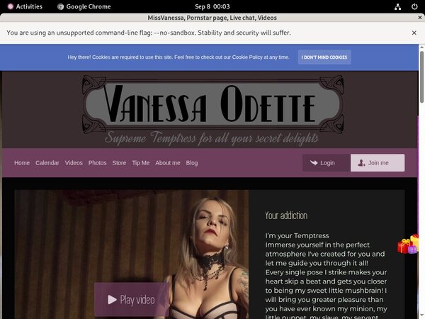 MissVanessa Hacked Account