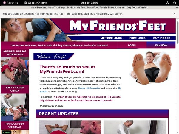 Myfriendsfeet.com Paypal
