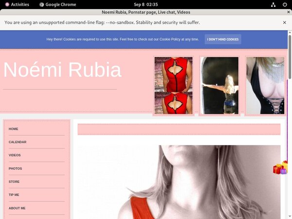 Noemi Rubia Sign Up Link