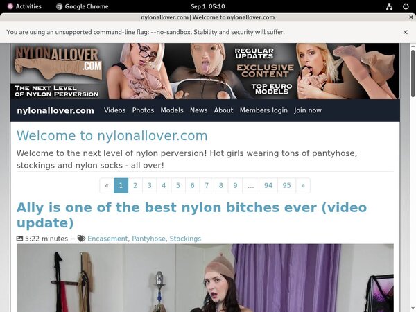 Nylonallover Free Access