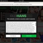 Old Hans Join Anonymously
