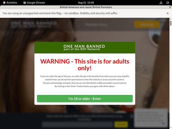 One Man Banned Promo Codes
