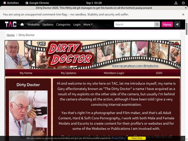 One Time Dirty Doctor Discount