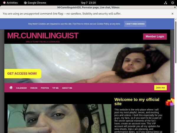Password Free MrCunnilinguist420