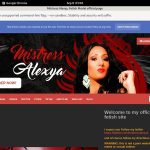 Password MistressAlexya Free