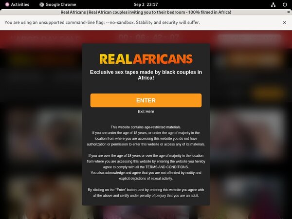 Real Africans Paypal Account