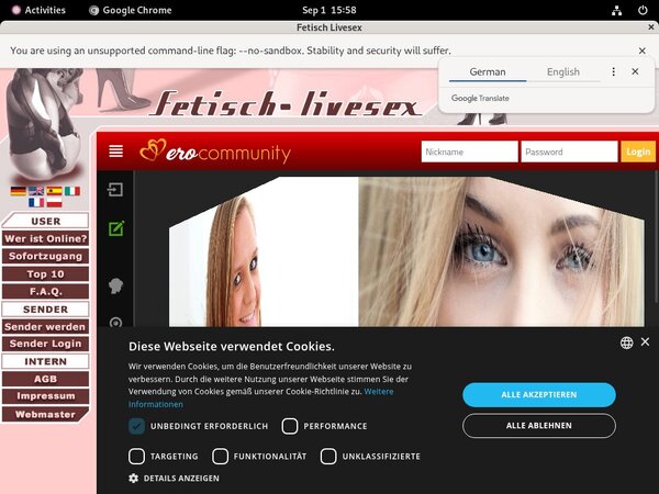 Real Fetischlivesex Accounts