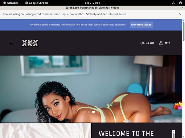 Sarahlace.xxx Pay Pal Account
