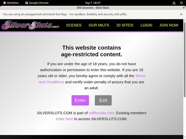 Silversluts.com Free Acount