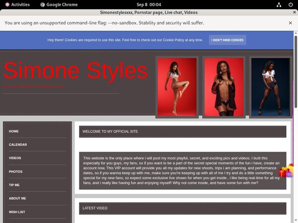 Simonestylesxxx Mobile Passwords