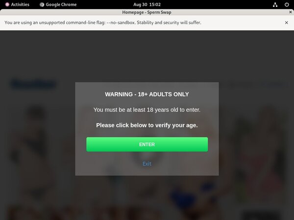 Sperm Swap Hacked Accounts