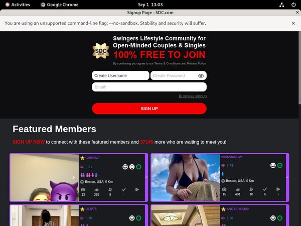 Swingersdateclub Sign Up Discount