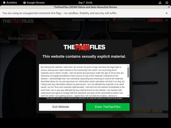 The Pain Files Paypal?