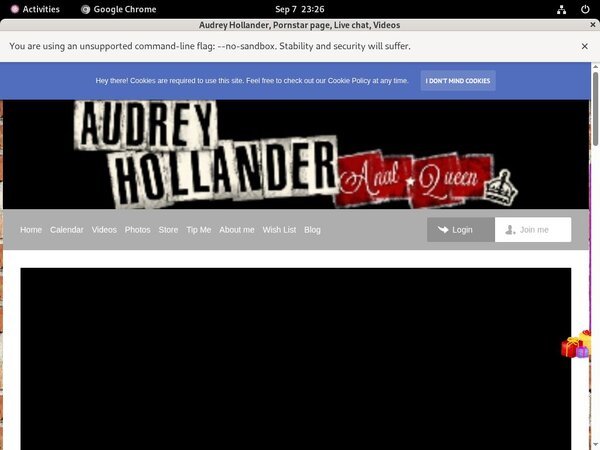 Theaudreyhollander.com Logins
