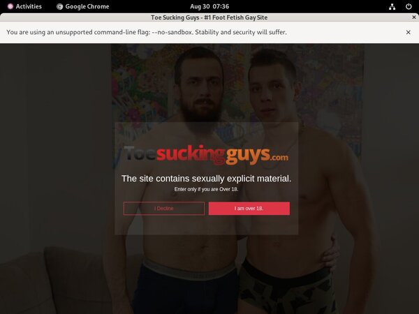 Toesuckingguys Working Pass