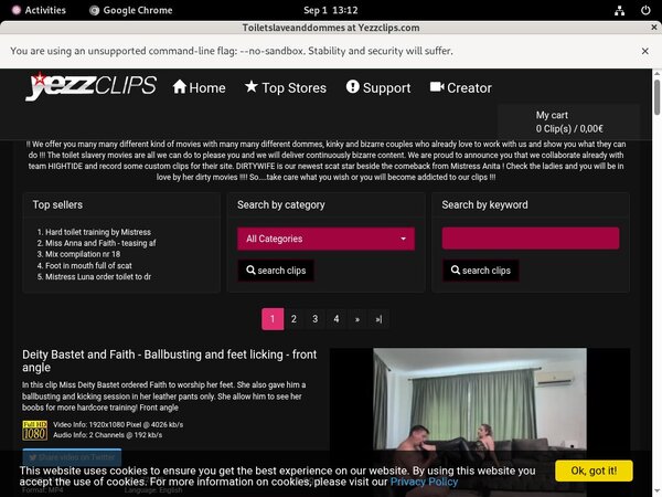 Toiletslaveanddommes Gxplugin (IBAN/BIC)