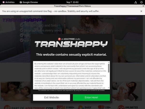 Trans Happy With Pay Safe Card