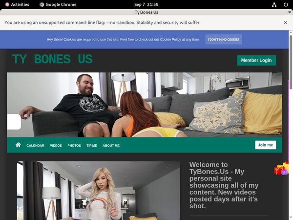Ty Bones Nude Photos