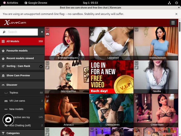 X Love Cam Websites